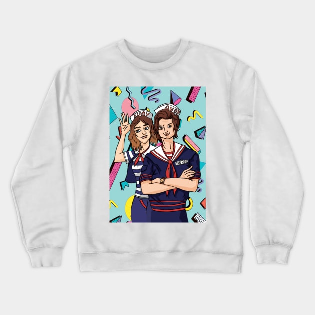 Scoops Ahoy! Crewneck Sweatshirt by MattyHComics